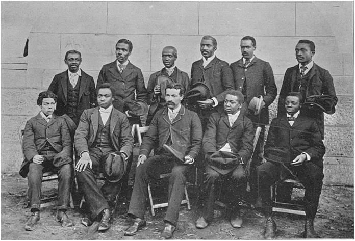 Photo of African American men