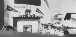 Image 1: Photograph of Davidson Dorm Room, 1921. Photograph Collection , number 93156. Davidson College Archives, Davidson College, NC.
