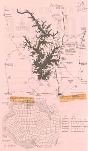 Lake Norman Commodore Peninsula Lot Sale Map