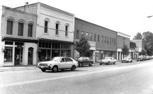 Downtown Davidson 1989