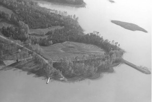 Aerial view of Lake Campus