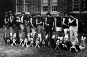 July Experience students in 1978, the 3rd year of the program