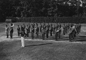 Early ROTC band - precursor to concert and football band