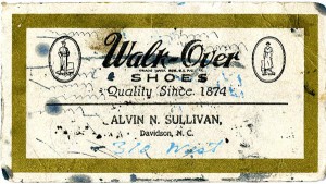 Business advertisement for A.N. Sullivan