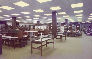 Little Library main floor circa 1974