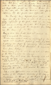 This image is a scan of the second page of the faculty minutes from December 27, 1853. The typescript appears in the main body of the posting.