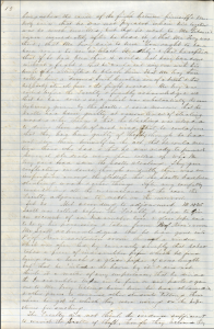 This image is a scan of the second page of faculty minutes from February 1863. The typescript is in the main body of the text.