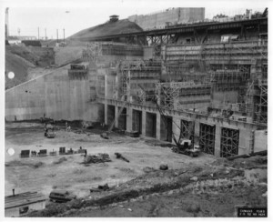 Dam under construction